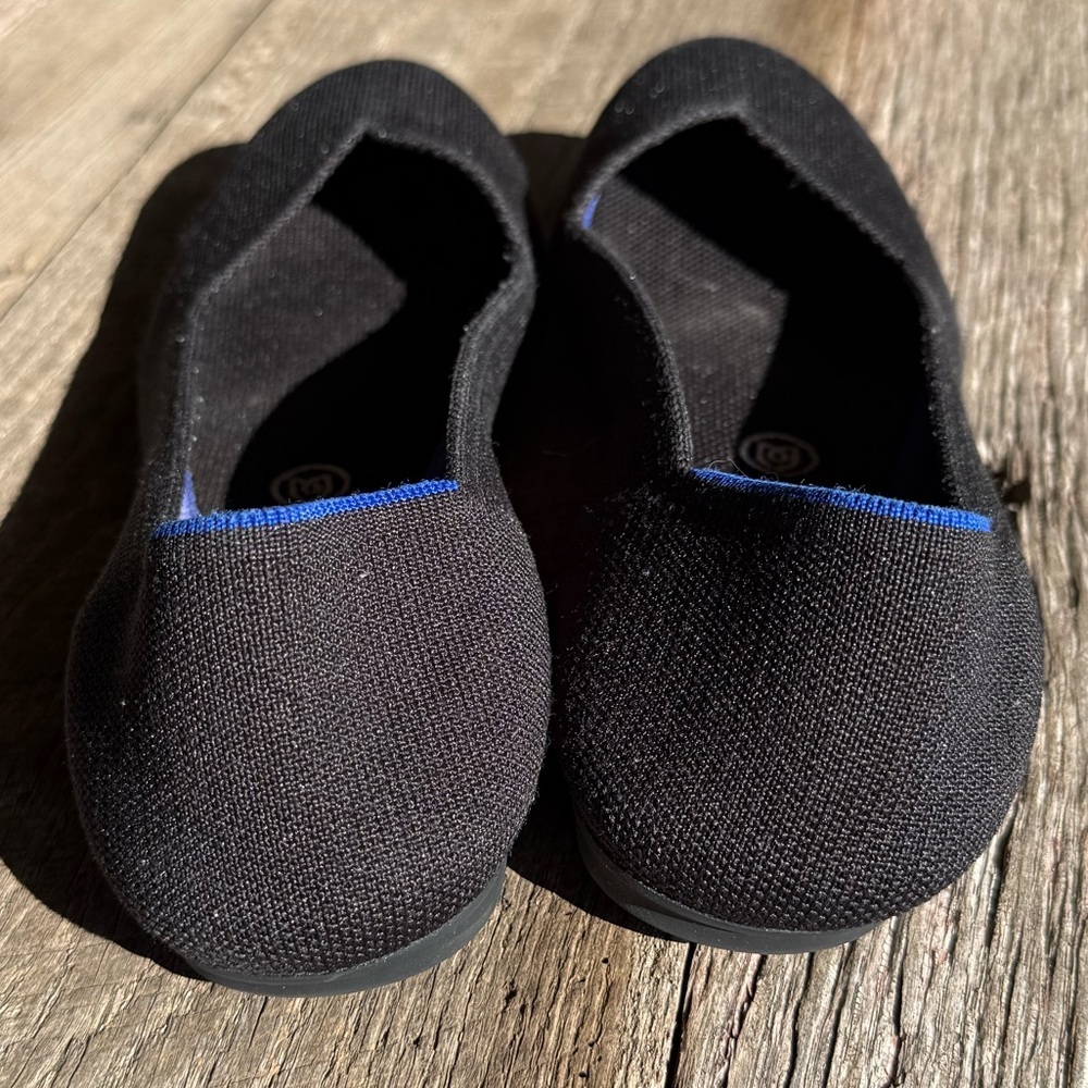 Rothy's Black Women's Flats sz 10 - Picture 3 of 6